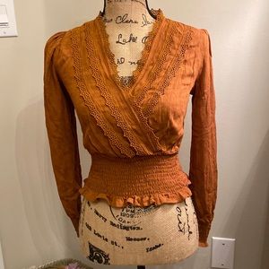 NWT Copper Colored Top